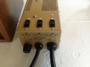 marantz model one power