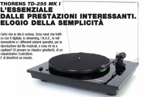 gfdl 31 thorens 295  piccola