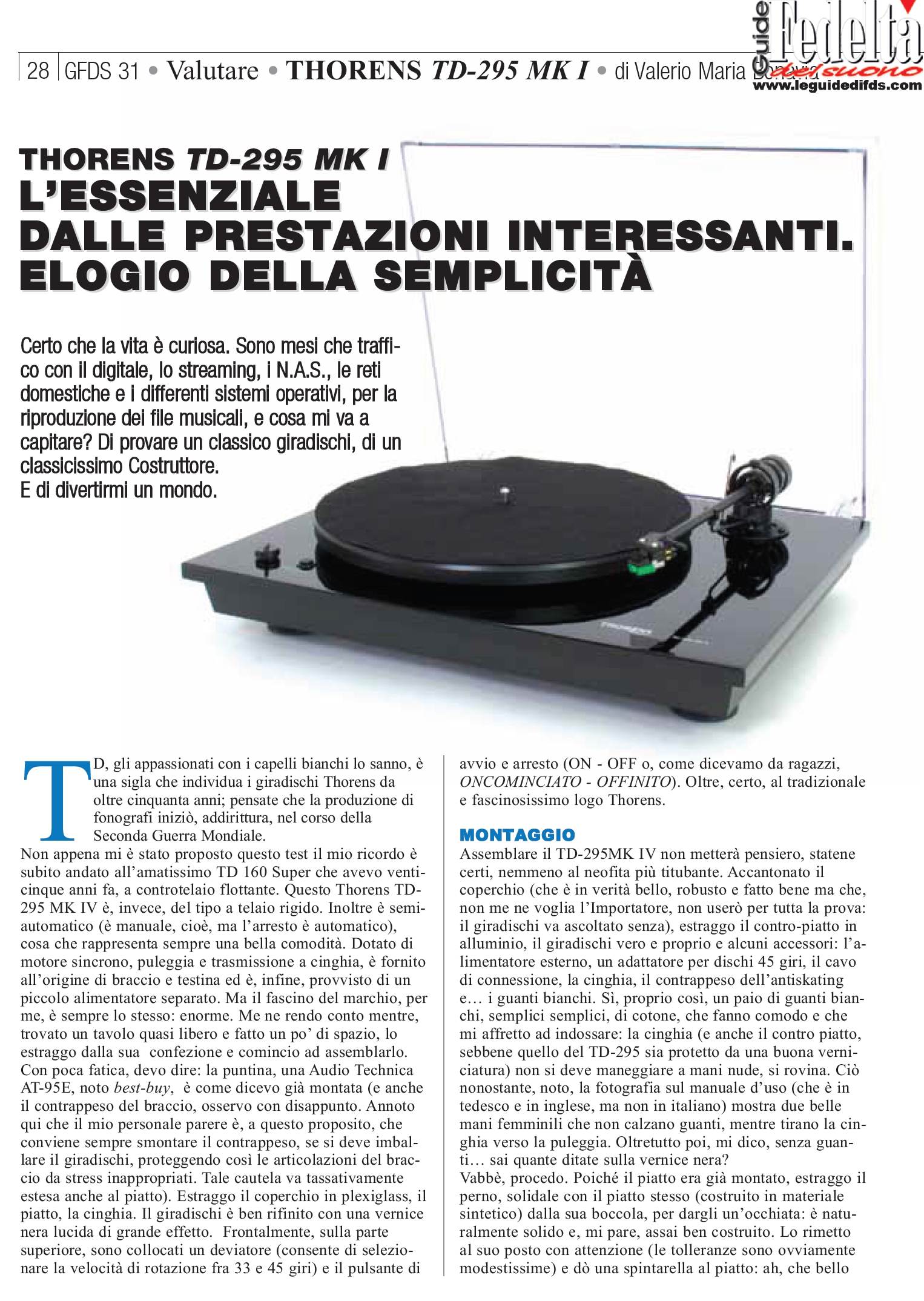 gfdl 31 thorens 295