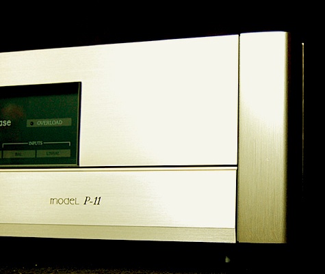 Accuphase C 11 + P 11 front particolare