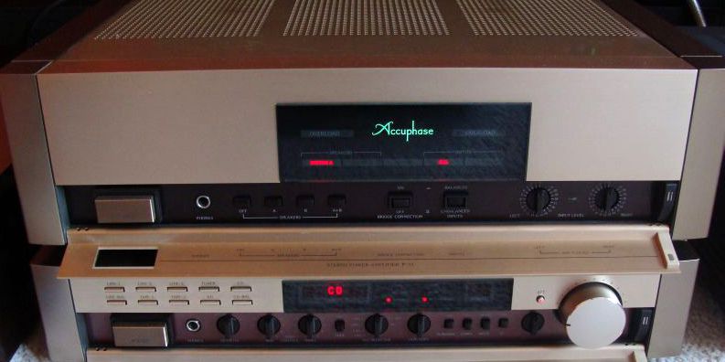 Accuphase C 11 + P 11 front