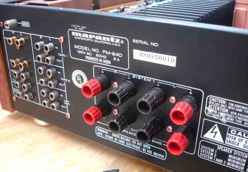 Marantz PM 84 back6