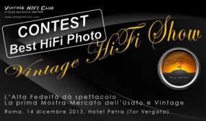 Vintage HiFi Show logo contest the best foto hifi