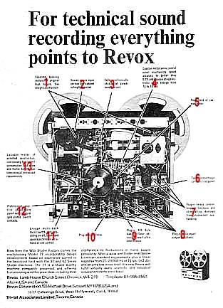 Revox a 77 A77-Technical