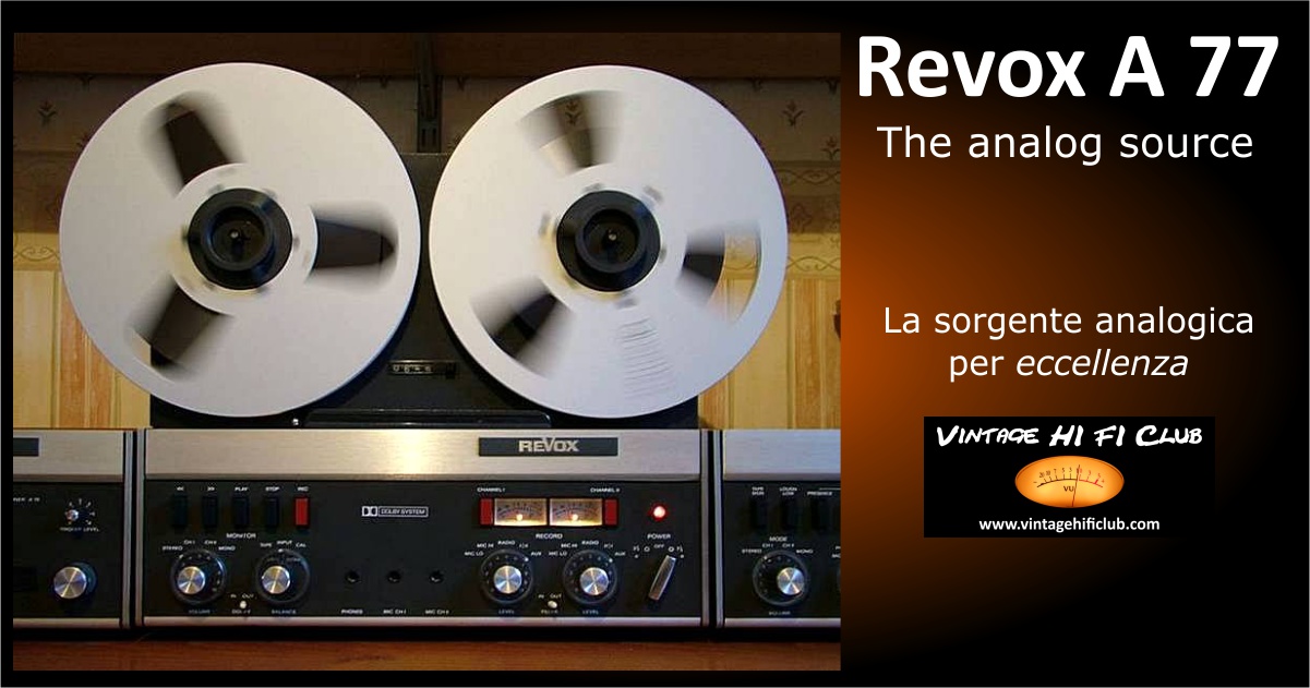 Revox A77 manifesto 2