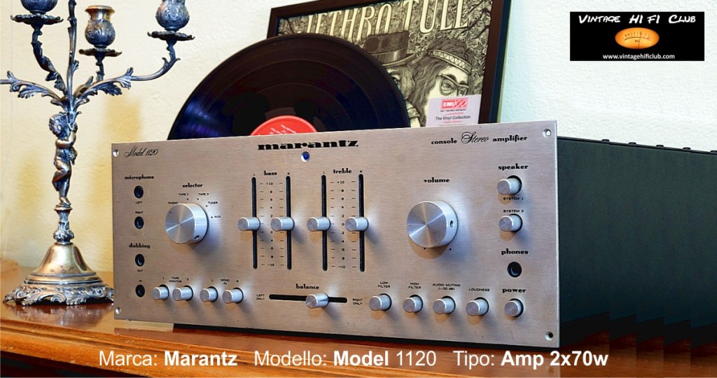 Vintage shop manifesto Marantz 1120 1